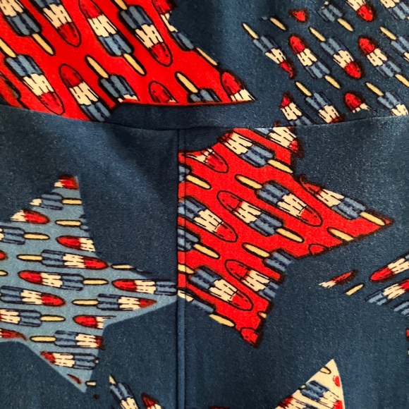 🇺🇸Lularoe O/S Legging Bundle - Americana Collection - Picture 4 of 9